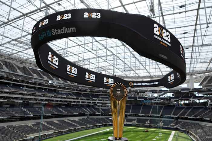 College Football Playoffs Trophy